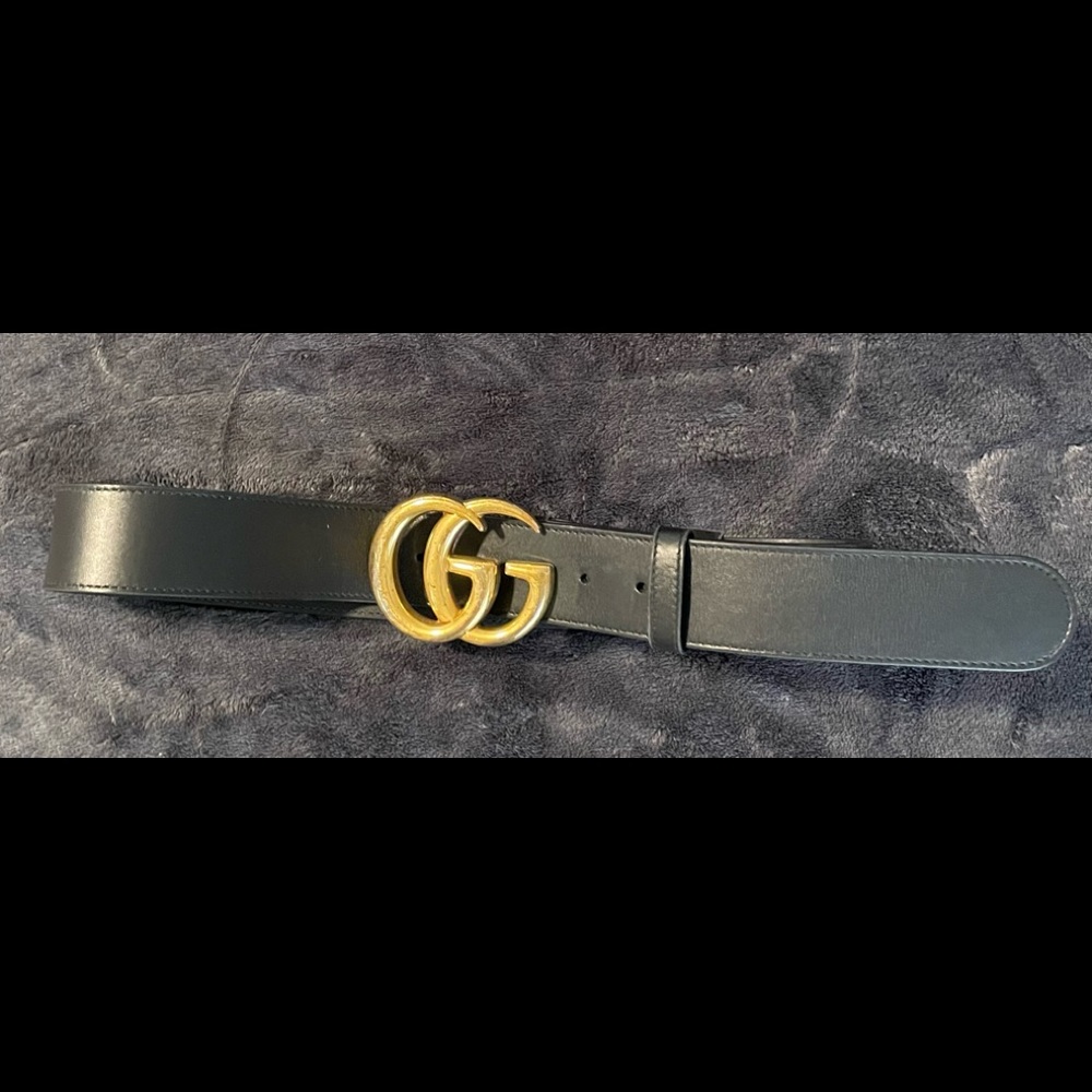 Gucci Black Belt